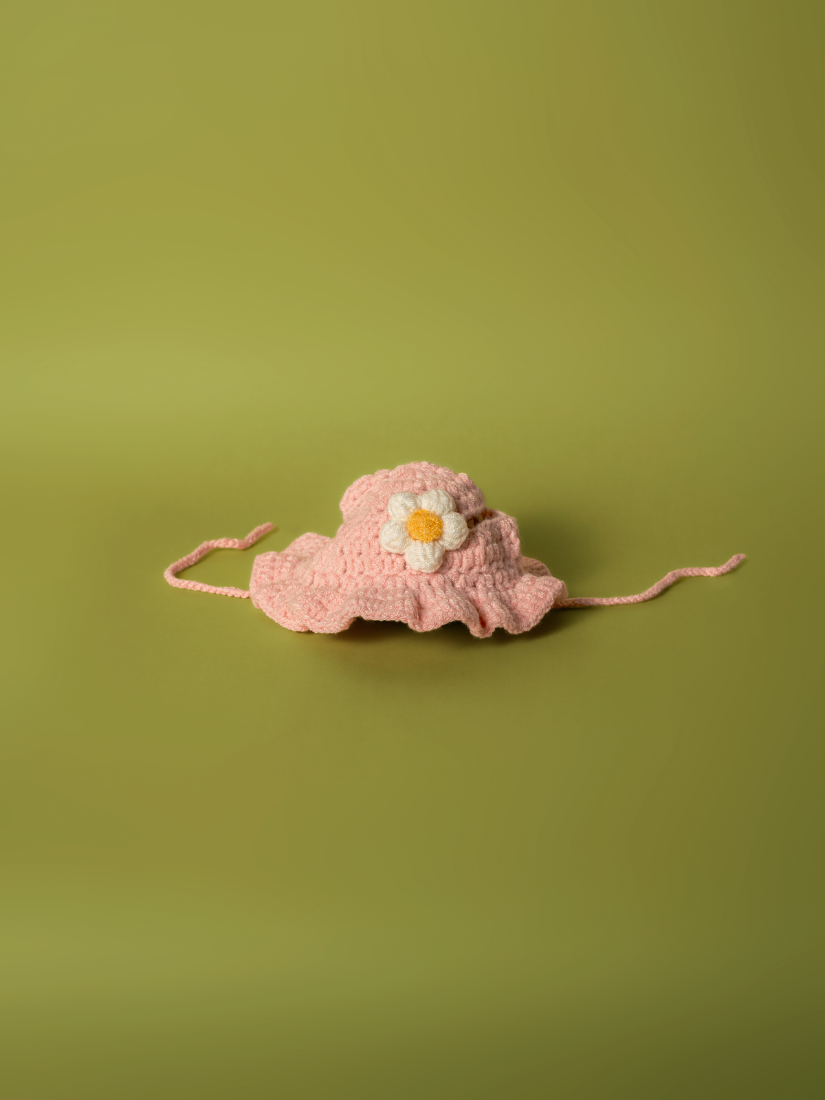 The Flower Bonnet (Pink & White)