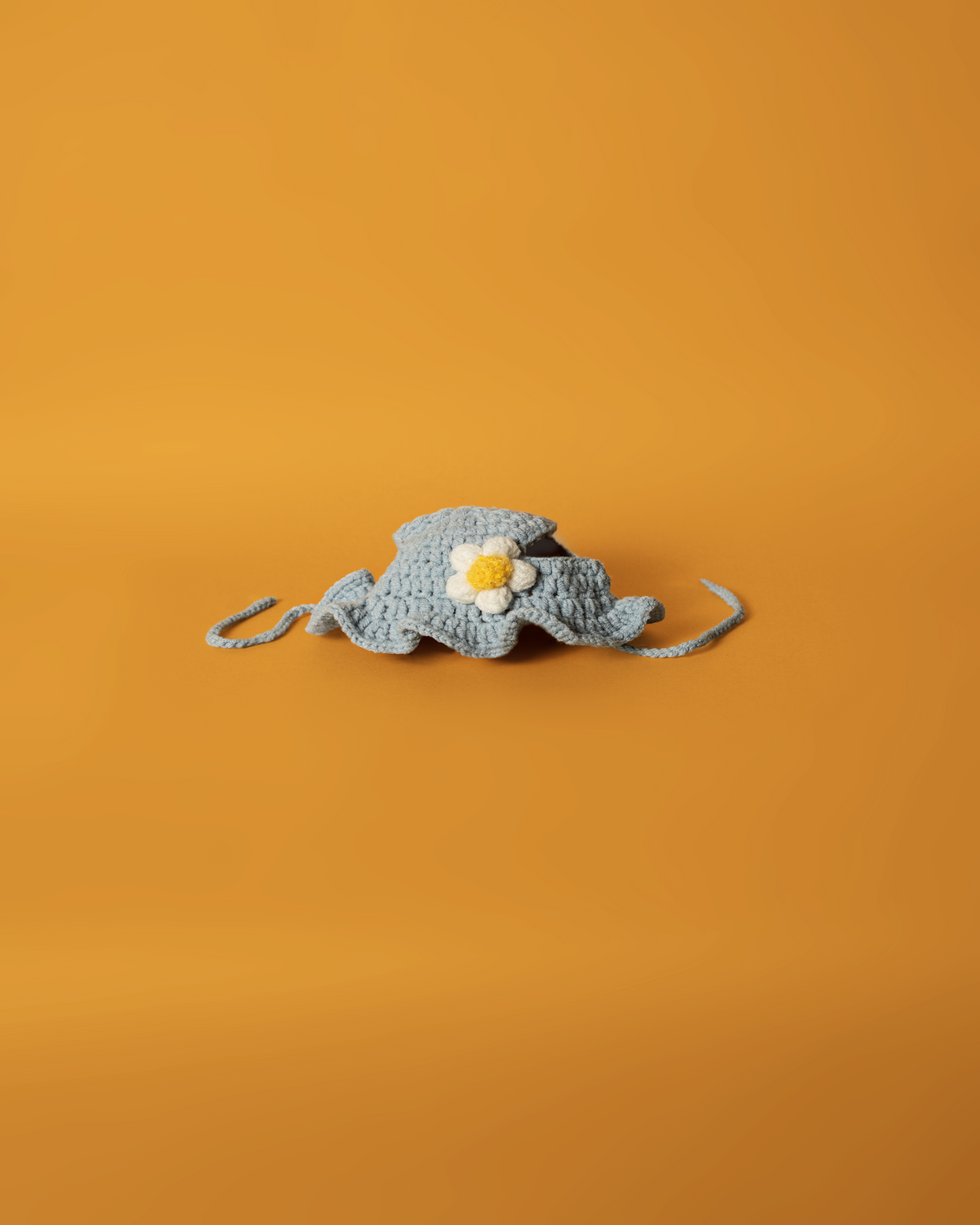 The Flower Bonnet (Blue & White)
